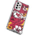 NFL Kansas City Chiefs Tropical Print Galaxy A53 5G Clear Case