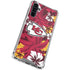NFL Kansas City Chiefs Tropical Print Galaxy A54 5G Clear Case