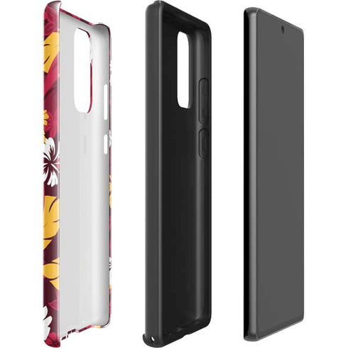NFL Kansas City Chiefs Tropical Print Galaxy Note20 5G Pro Case