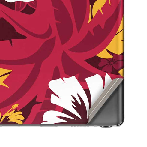 NFL Kansas City Chiefs Tropical Print Galaxy Note20 5G Skin