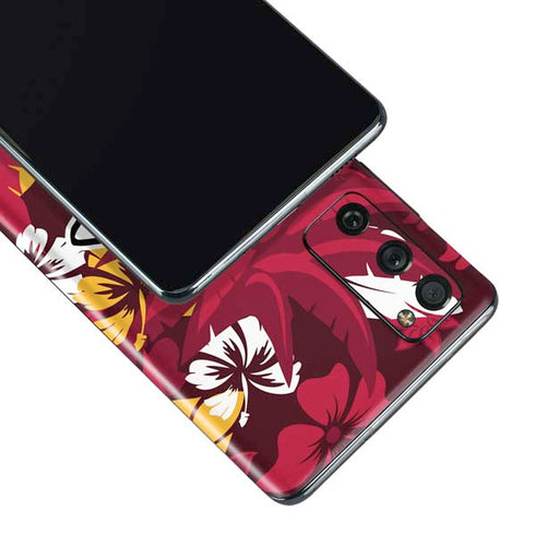 NFL Kansas City Chiefs Tropical Print Galaxy S20 Fan Edition Skin