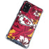 NFL Kansas City Chiefs Tropical Print Galaxy S20 FE Clear Case