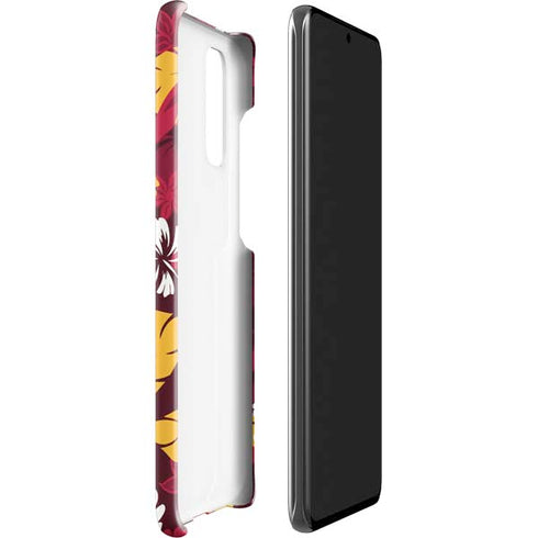 NFL Kansas City Chiefs Tropical Print Galaxy S20 Lite Case