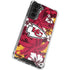 NFL Kansas City Chiefs Tropical Print Galaxy S21 Plus 5G Clear Case