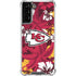 NFL Kansas City Chiefs Tropical Print Galaxy S21 Plus 5G Clear Case