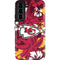 NFL Kansas City Chiefs Tropical Print Galaxy S22 Pro Case