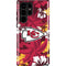 NFL Kansas City Chiefs Tropical Print Galaxy S22 Ultra Pro Case
