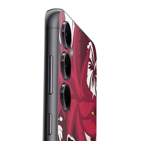 NFL Kansas City Chiefs Tropical Print Galaxy S23 FE Skin