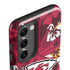 NFL Kansas City Chiefs Tropical Print Galaxy S23 Plus Pro Case