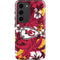 NFL Kansas City Chiefs Tropical Print Galaxy S23 Pro Case