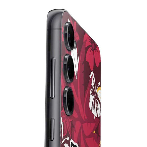 NFL Kansas City Chiefs Tropical Print Galaxy S23 Skin