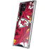 NFL Kansas City Chiefs Tropical Print Galaxy S24 Ultra Clear Case
