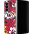 NFL Kansas City Chiefs Tropical Print Galaxy Z Fold4 5G Skin