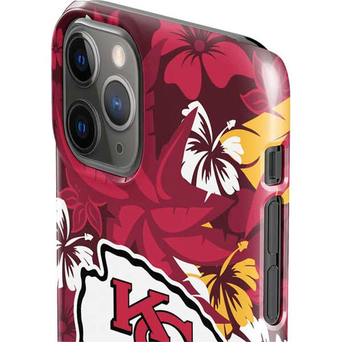 NFL Kansas City Chiefs Tropical Print iPhone 11 Pro Lite Case