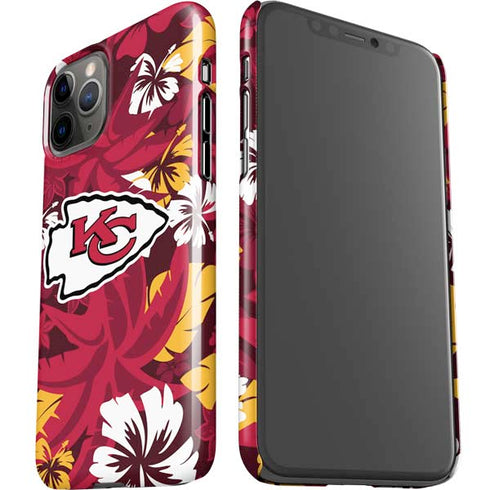 NFL Kansas City Chiefs Tropical Print iPhone 11 Pro Lite Case