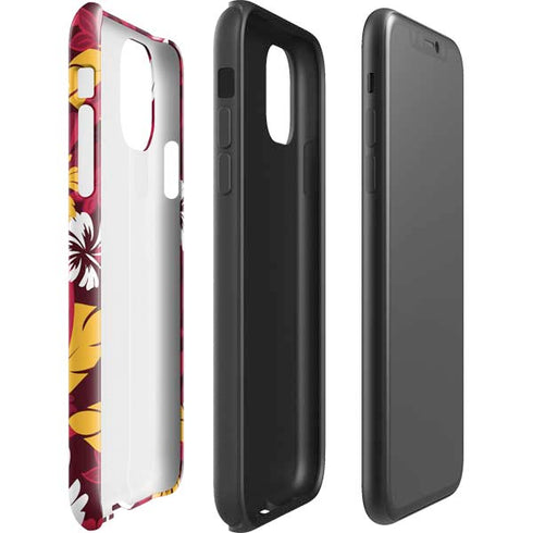 NFL Kansas City Chiefs Tropical Print iPhone 11 Pro Max Impact Case