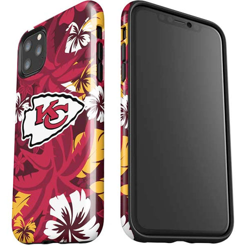 NFL Kansas City Chiefs Tropical Print iPhone 11 Pro Max Impact Case
