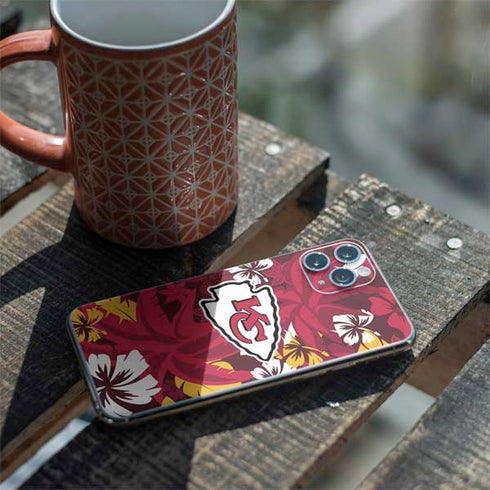 NFL Kansas City Chiefs Tropical Print iPhone 11 Pro Skin