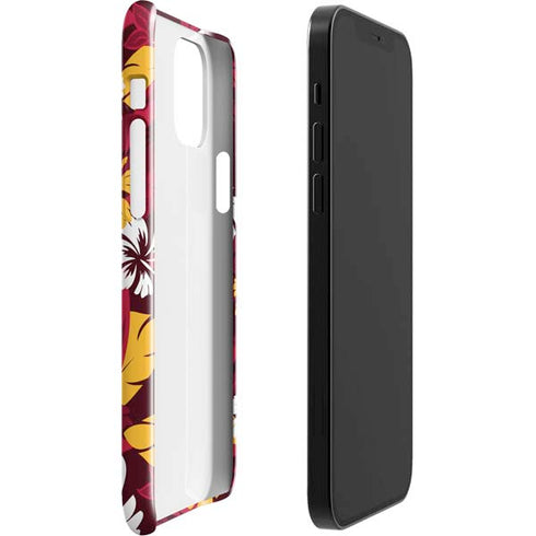 NFL Kansas City Chiefs Tropical Print iPhone 12 Mini Lite Case