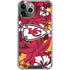 NFL Kansas City Chiefs Tropical Print iPhone 12 Pro Clear Case