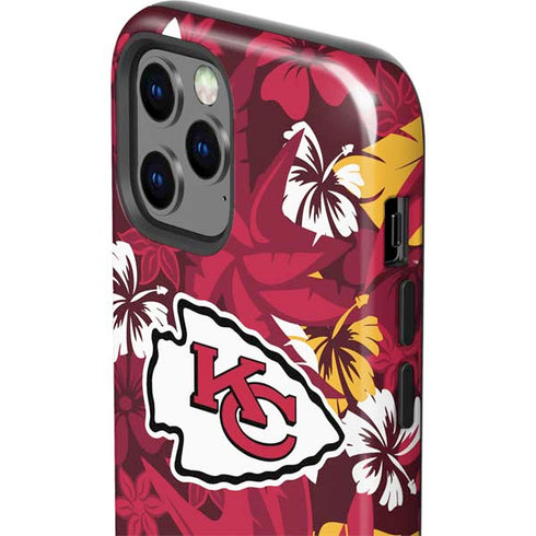 NFL Kansas City Chiefs Tropical Print iPhone 12 Pro Max Impact Case