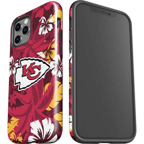 NFL Kansas City Chiefs Tropical Print iPhone 12 Pro Max Impact Case
