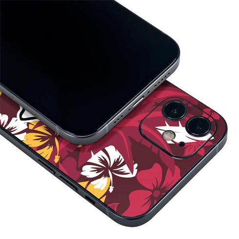 NFL Kansas City Chiefs Tropical Print iPhone 12 Skin