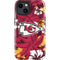 NFL Kansas City Chiefs Tropical Print iPhone 14 Plus Impact Case