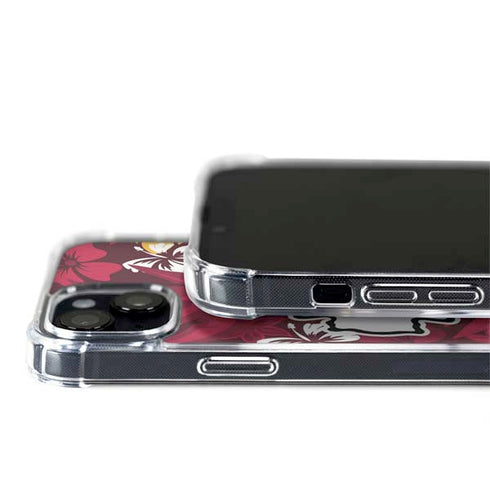 NFL Kansas City Chiefs Tropical Print iPhone 15 Plus MagSafe Case