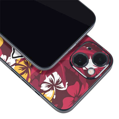 NFL Kansas City Chiefs Tropical Print iPhone 15 Plus Skin