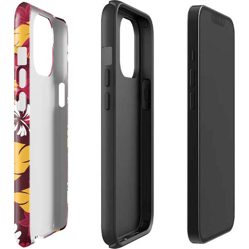 NFL Kansas City Chiefs Tropical Print iPhone 15 Pro Max Impact Case
