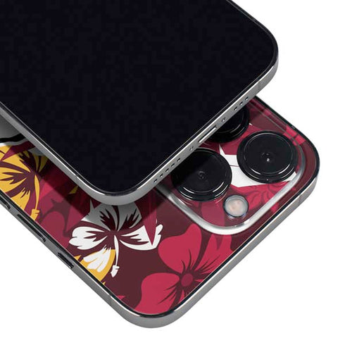 NFL Kansas City Chiefs Tropical Print iPhone 14 Pro Skin