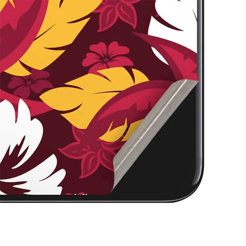 NFL Kansas City Chiefs Tropical Print iPhone SE (2nd & 3rd Gen) Skin