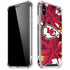 NFL Kansas City Chiefs Tropical Print iPhone XS Max Clear Case