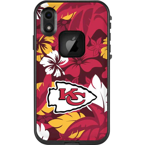 NFL Kansas City Chiefs Tropical Print LifeProof Fre iPhone Skin