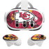 NFL Kansas City Chiefs Tropical Print Meta Quest 3 Skin