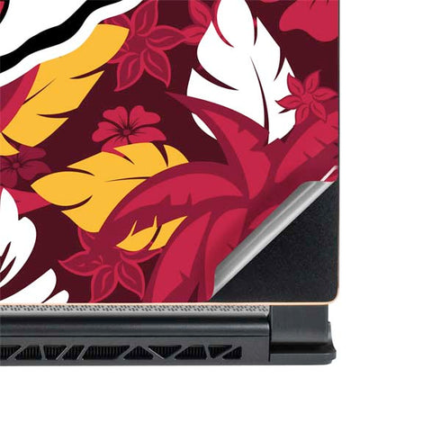 NFL Kansas City Chiefs Tropical Print MSI GS65 Stealth Laptop Skin