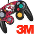 NFL Kansas City Chiefs Tropical Print Nintendo GameCube Controller Skin