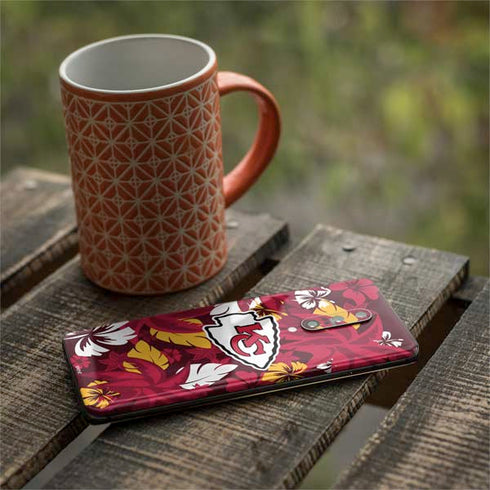 NFL Kansas City Chiefs Tropical Print OnePlus 7 Pro Skin