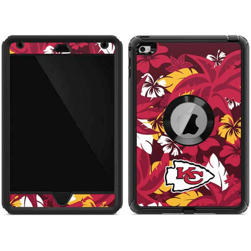 NFL Kansas City Chiefs Tropical Print Otterbox Defender iPad Skin