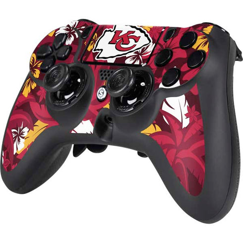 NFL Kansas City Chiefs Tropical Print PS4/PC SCUF Impact Controller Skin
