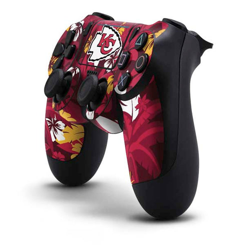 NFL Kansas City Chiefs Tropical Print PS4 Pro/Slim Controller Skin