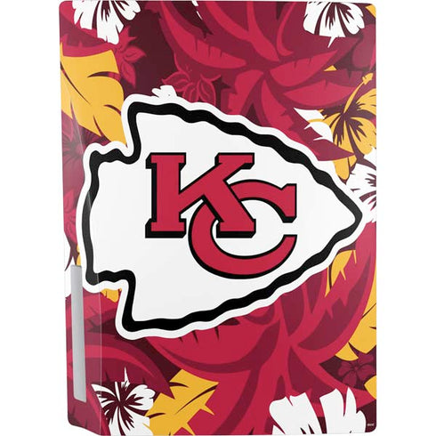NFL Kansas City Chiefs Tropical Print PS5 Bundle Skin