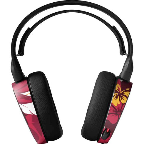 NFL Kansas City Chiefs Tropical Print SteelSeries Arctis 3 Skin