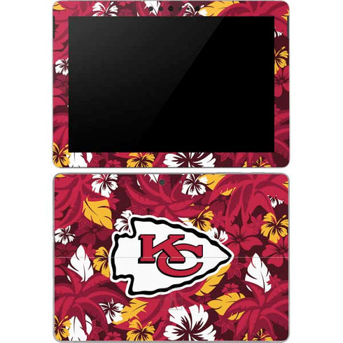 NFL Kansas City Chiefs Tropical Print Surface Go Skin
