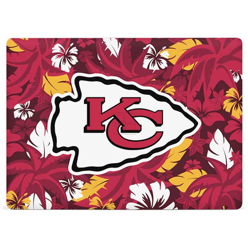 NFL Kansas City Chiefs Tropical Print Surface Laptop 3 13.5in Skin