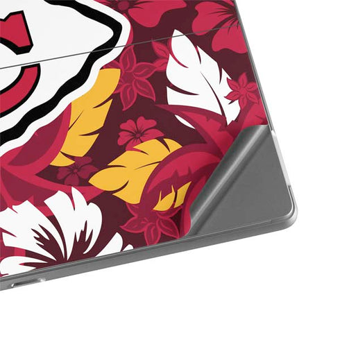 NFL Kansas City Chiefs Tropical Print Surface Pro 8 Skin