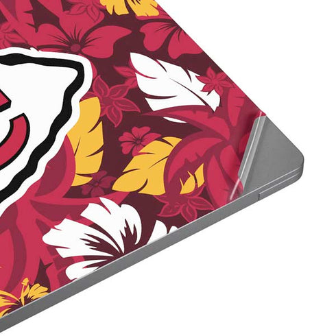 NFL Kansas City Chiefs Tropical Print Universal Laptop 13in (10.6 x 7.6in) Skin