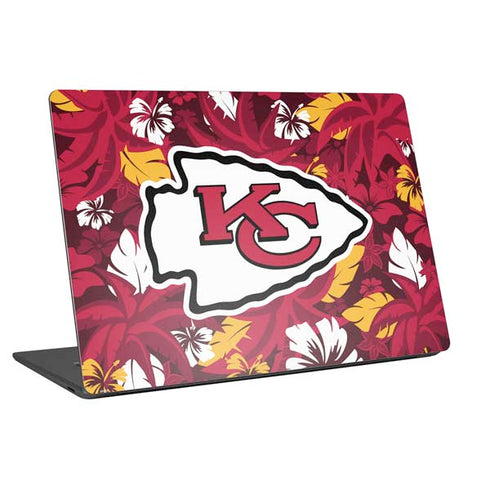 NFL Kansas City Chiefs Tropical Print Universal Laptop 18in (14.6 x 10.6in) Skin