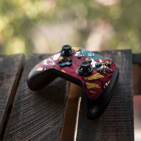 NFL Kansas City Chiefs Tropical Print Xbox One Controller Skin